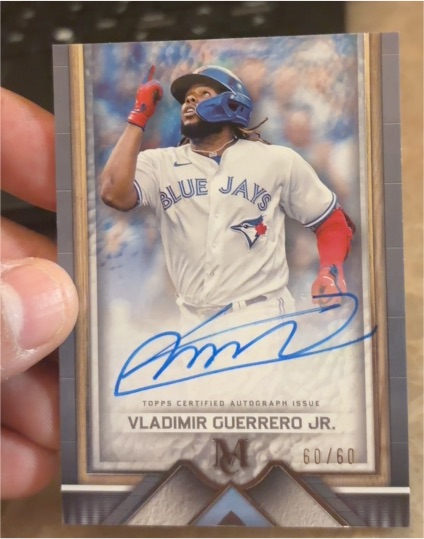 2025 Topps Museum Collection #60 Vladimir Guerrero Jr. — front