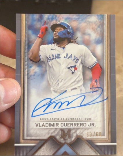 2025 Topps Museum Collection #60 Vladimir Guerrero Jr. — front