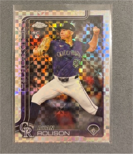 2025 Topps Chrome Update #USC123 Ryan Rolison — front