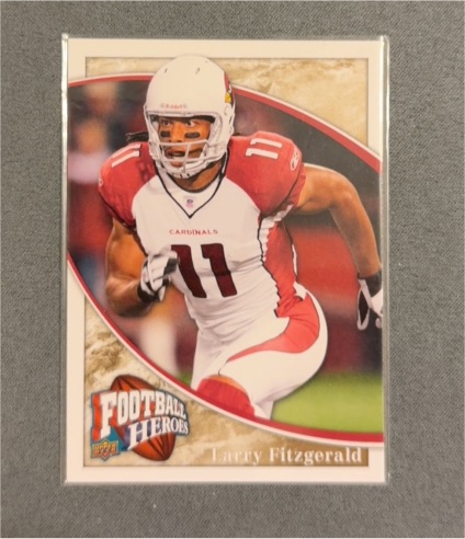 2009 Upper Deck Football Heroes #57 Larry Fitzgerald — front