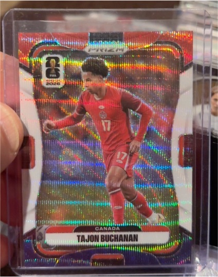 2026 Panini Prizm FIFA World Cup #166 Tajon Buchanan — front