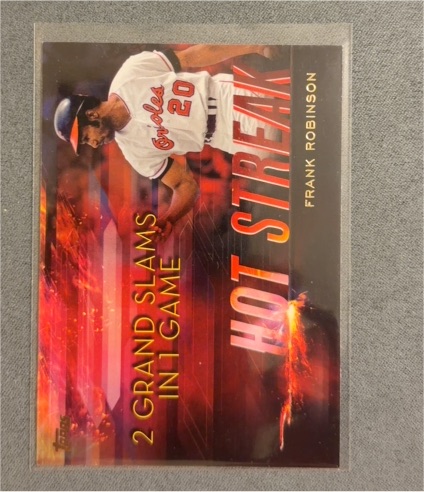 2015 Topps Hot Streak #HS-9 Frank Robinson — front