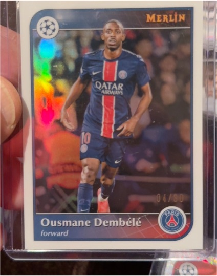 2024-25 Topps Merlin UEFA Club Competitions #138 Ousmane Dembélé — front