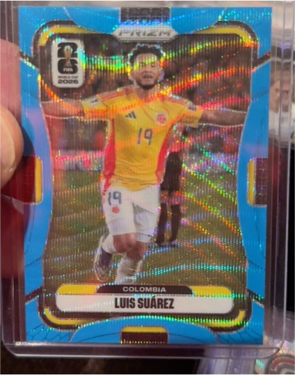 2026 Panini Prizm FIFA World Cup #186 Luis Suarez — front