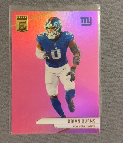 2024 Panini Donruss Elite #89 Brian Burns Pink — front