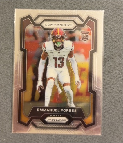 2023 Panini Prizm #399 Emmanuel Forbes — front