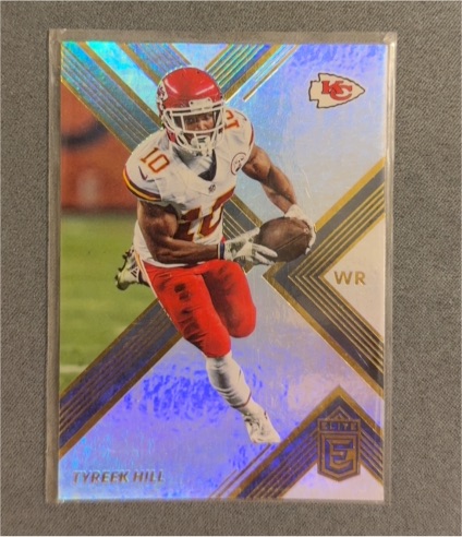 2017 Panini Donruss Elite #50 Tyreek Hill — front