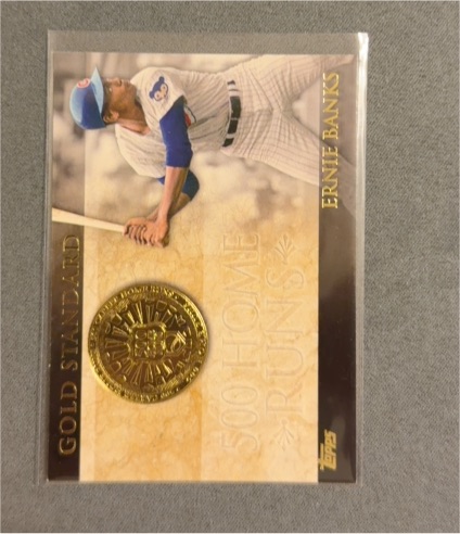 2012 Topps Gold Standard #GS-8 Ernie Banks — front