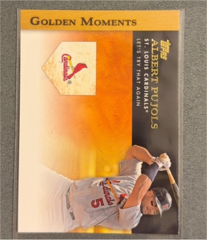 2012 Topps Golden Moments #GM-29 Albert Pujols — front
