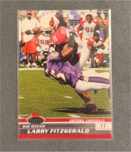 2008 Topps Stadium Club #11 Larry Fitzgerald — front