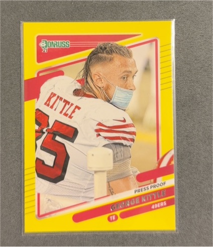 2021 Panini Donruss #54 George Kittle — front