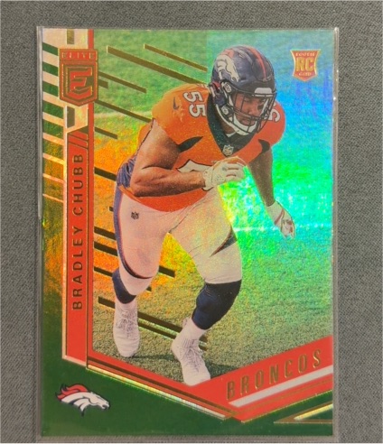 2018 Donruss Elite #190 Bradley Chubb — front