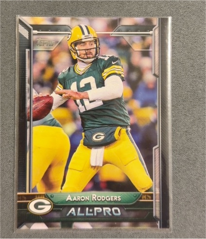 2015 Topps Football #252 Aaron Rodgers All-Pro — front