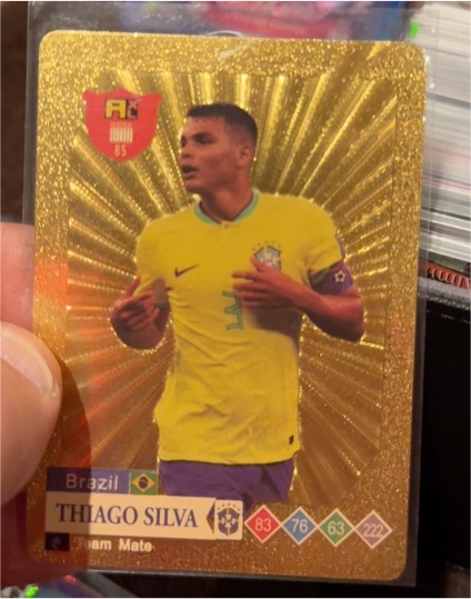 2023 World Football Stars #85 Thiago Silva — front