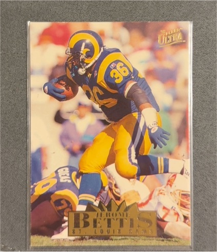 1995 Fleer Ultra #271 Jerome Bettis St. Louis Rams — front