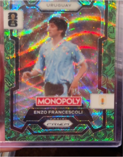 2026 Panini Prizm Monopoly FIFA World Cup #69 Enzo Francescoli — front