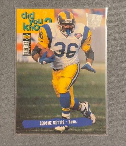 1995 Upper Deck Collector's Choice #45 Jerome Bettis — front