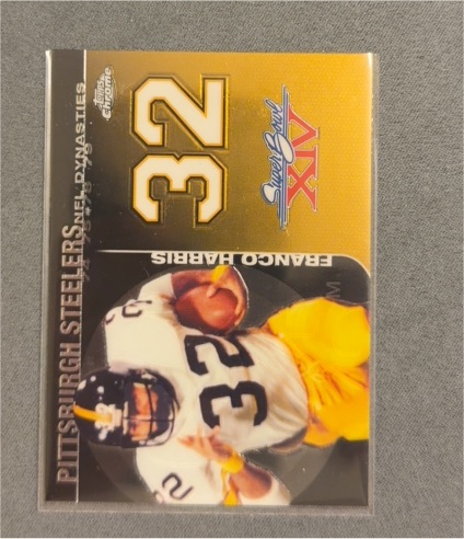 2008 Topps Chrome NFL Dynasties #DYN-FH2 Franco Harris — front