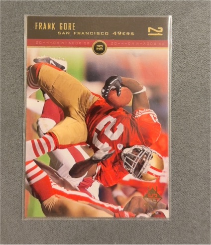 2008 Upper Deck First Edition #21 Frank Gore — front