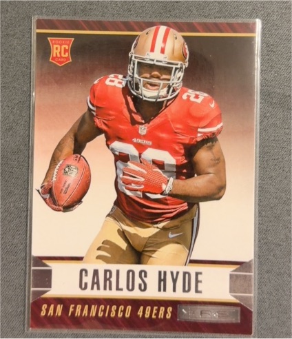 2014 Panini Rookies & Stars #118 Carlos Hyde — front