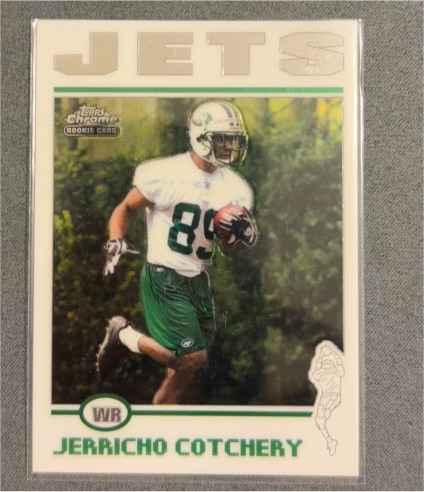 2004 Topps Chrome #194 Jerricho Cotchery — front