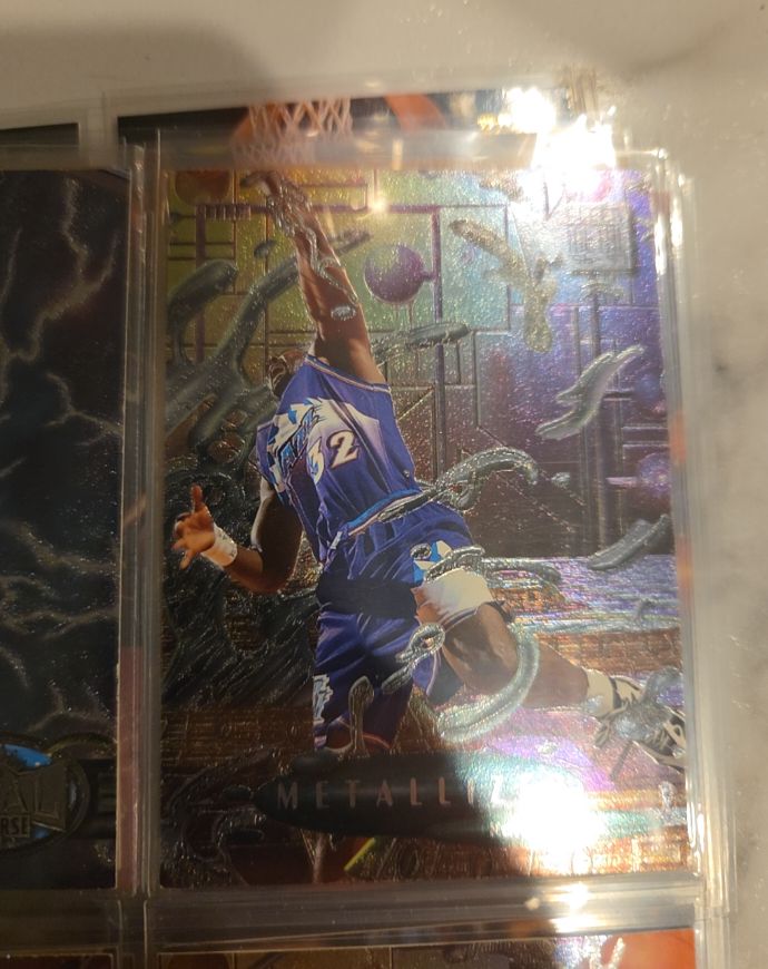1996-97 Fleer Metal #224 Kevin Garnett — front
