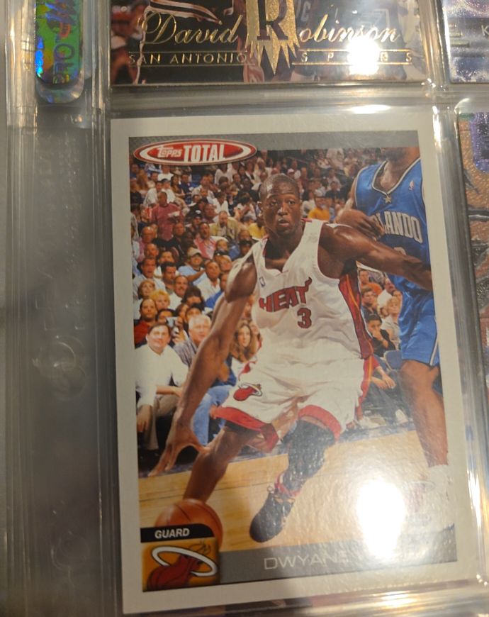 2003 Topps Total #1 Dwyane Wade — front