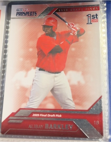 2009 TRISTAR Prospects Plus #70 Alibay Barkley — front