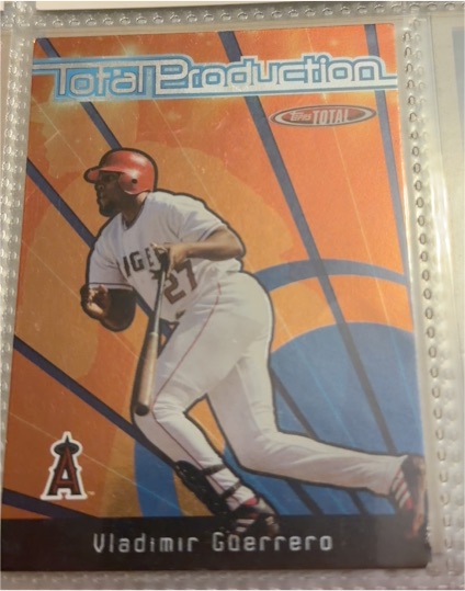2005 Topps Total Production #TP-VG Vladimir Guerrero — front