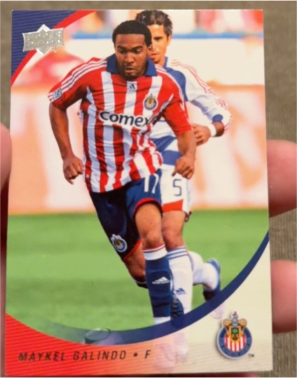 2010 Upper Deck MLS #17 Maykel Galindo — front