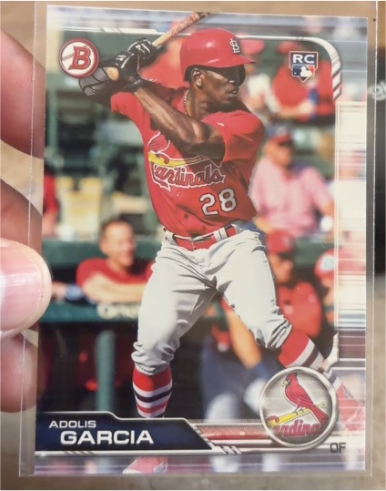 2019 Bowman #84 Adolis Garcia — front