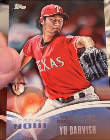 2014 Topps The Future is Now #FN-27 Yu Darvish — front