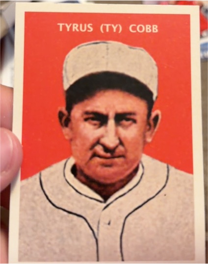 2011 Topps CMG Worldwide Vintage Reprints #CMGR-26 Ty Cobb — front
