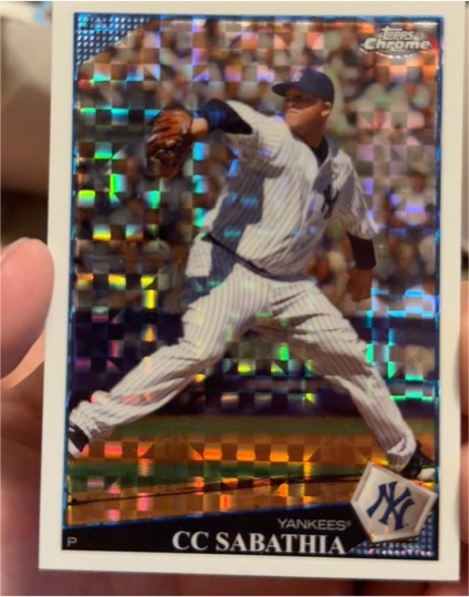 2010 Topps Chrome #21 CC Sabathia — front