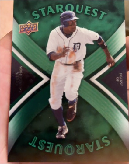 2008 Upper Deck First Edition StarQuest #SQ-39 Curtis Granderson — front