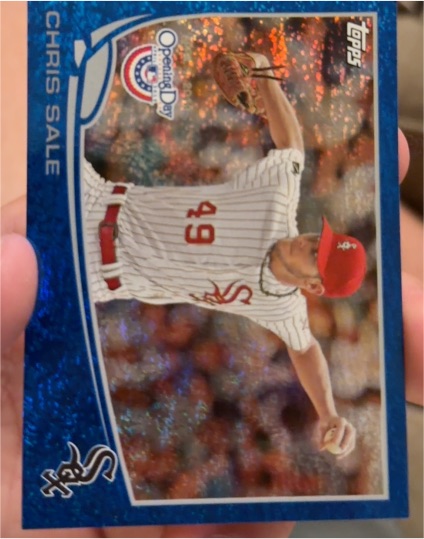 2013 Topps Opening Day #177 Chris Sale — front