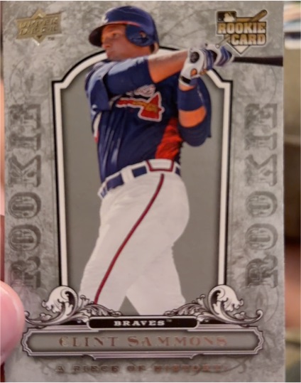 2008 Upper Deck A Piece of History #105 Clint Sammons — front