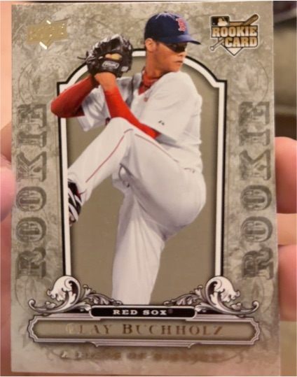 2008 Upper Deck A Piece of History #106 Clay Buchholz — front