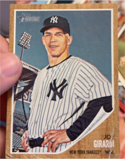 2011 Topps Heritage #88 Joe Girardi — front
