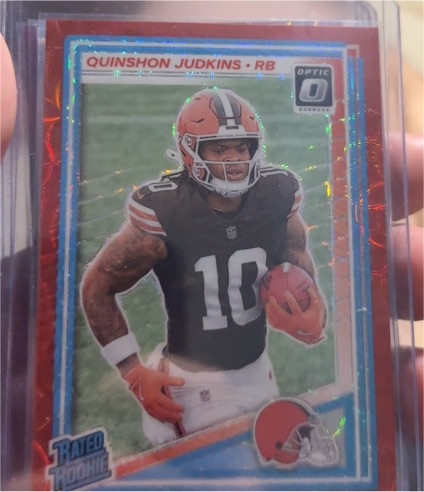 2025 Panini Donruss Optic #252 Quinshon Judkins — front