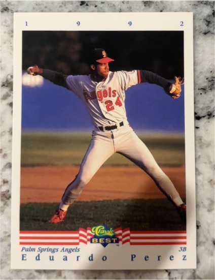 1992 Classic Best Minor League #211 Eduardo Perez — front