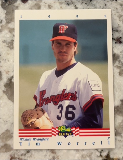 1992 Classic Best #314 Tim Worrell — front