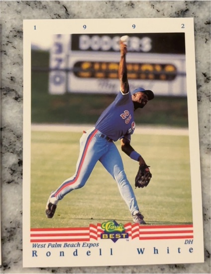 1992 Classic Best #305 Rondell White West Palm Beach Expos — front