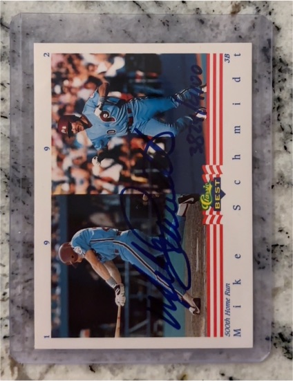 1992 Classic Best #100 Mike Schmidt — front