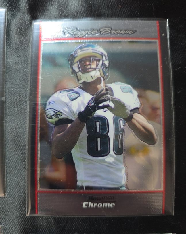 2007 Bowman Chrome #BC208 Reggie Brown — front