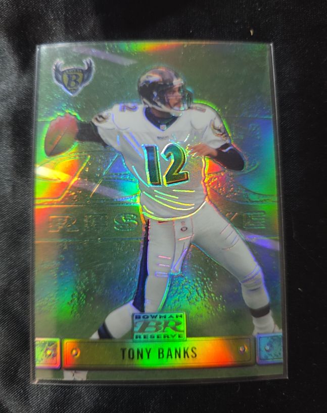 2000 Bowman Reserve #84 Tony Banks — front