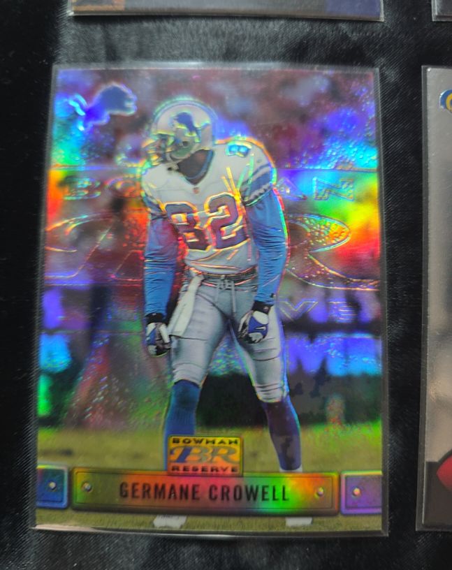 1996 Bowman Best #82 Germane Crowell — front