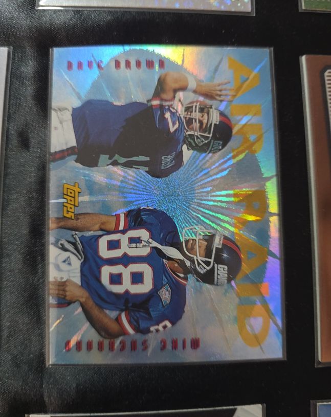 1995 Topps Air Raid #AR4 Dave Brown Mike Sherrard — front