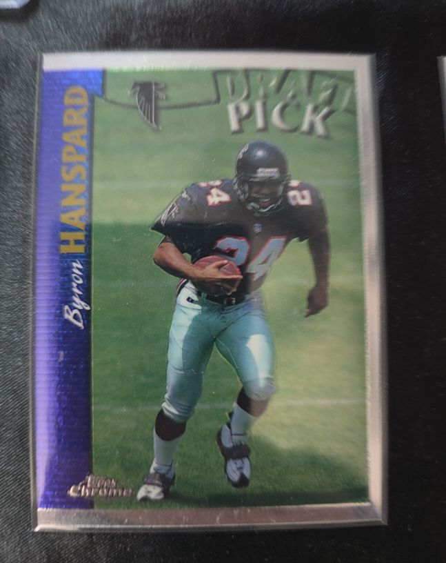 1997 Topps Chrome #154 Byron Hanspard — front