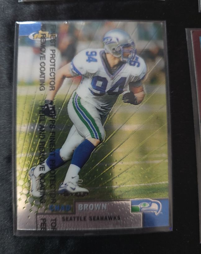 1999 Topps Finest #98 Chad Brown — front